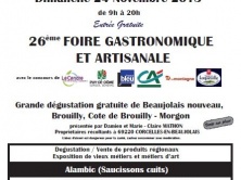 FOIRE GOURMANDE LE CENDRE