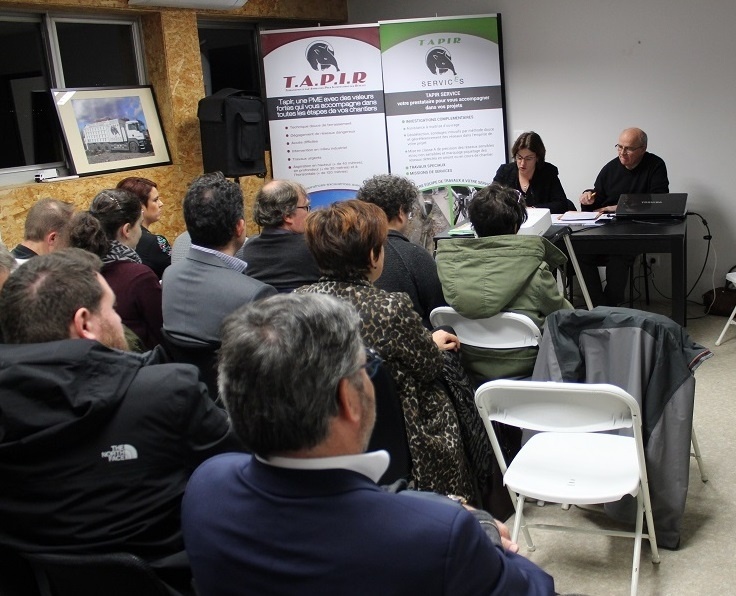 L'Assemblée Générale de l'ADEZAC a eu lieu jeudi 1er février dans les locaux de la Société TAPIR