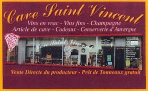 Cave St Vincent Cournon-d'Auvergne
